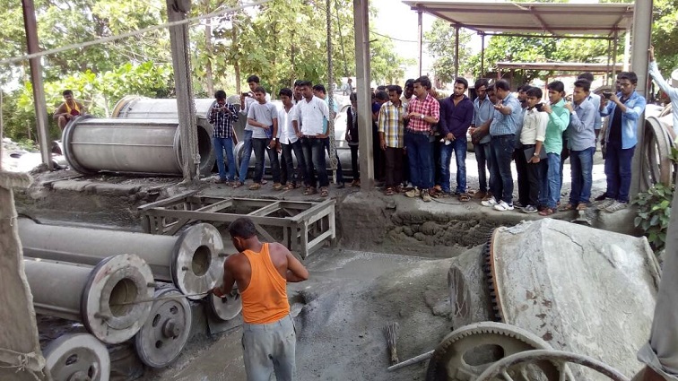 Pipe factory Visit at Tamalwadi